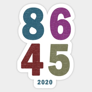 86 45 Sticker